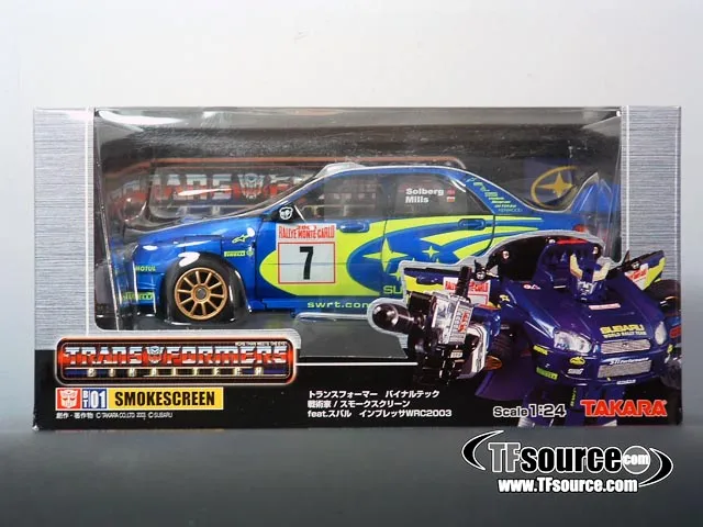 BT-01 Smokescreen #7 | Subaru Impreza WRX | Transformers Binaltech
