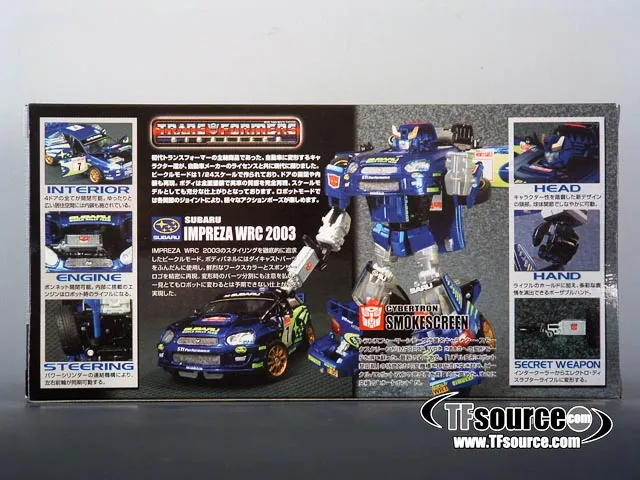 BT-01 Smokescreen #7 | Subaru Impreza WRX | Transformers Binaltech