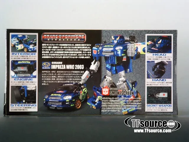 BT-01 Smokescreen #8 | Subaru Impreza WRX | Transformers Binaltech