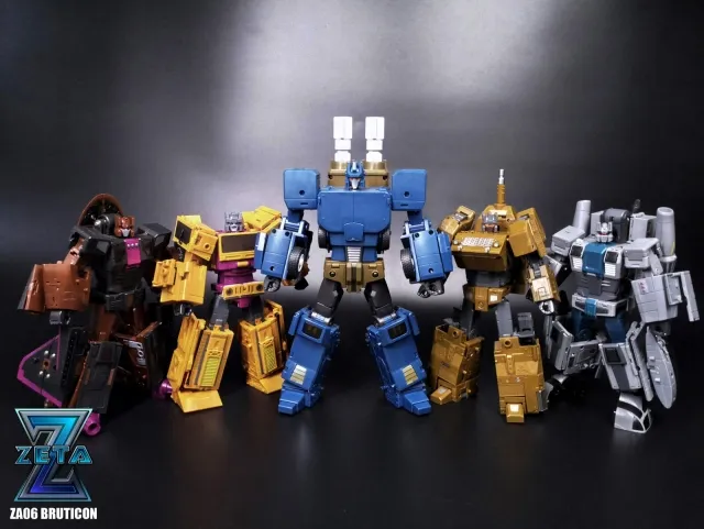 ZA-06 Bruticon Combiner Set of 5 Figures | Zeta Toys