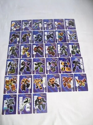 TF Tech Specs Collectors Cards Deck B