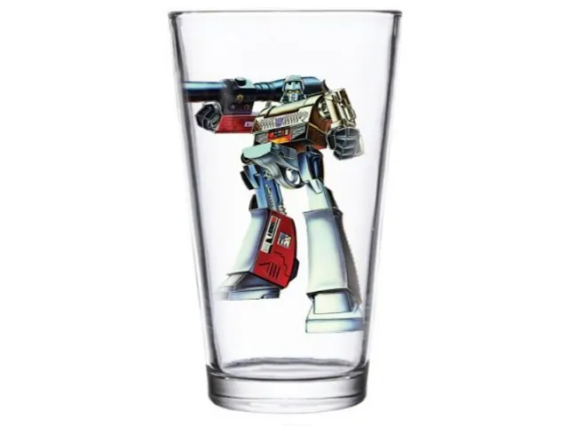 Megatron Pint Glass | Transformers Drinkware