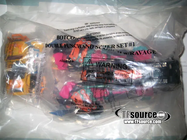 Doublepunch Scorch and Rampage 3-Pack Botcon Exclusive | Transformers Convention Botcon 2010