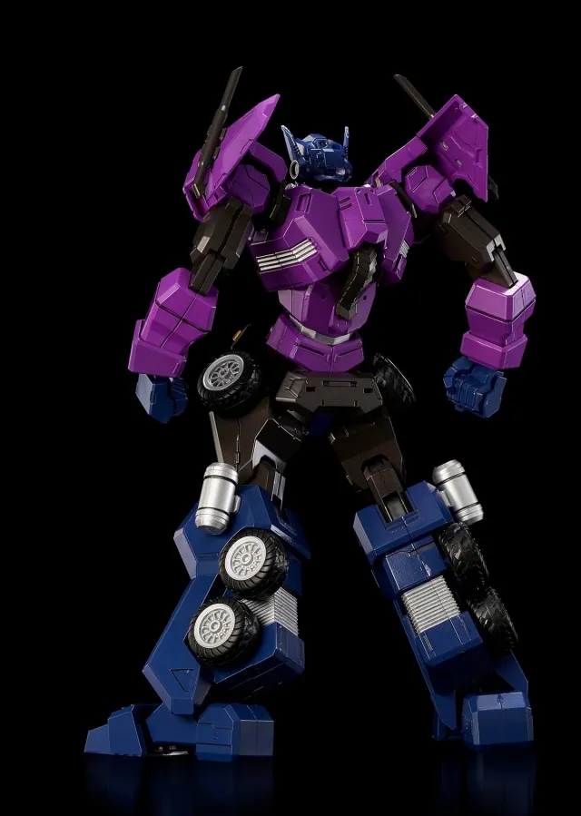 01SG Shattered Glass Optimus Prime Attack Mode Exclusive Model Kit | Transformers Furai Model | Flame Toys
