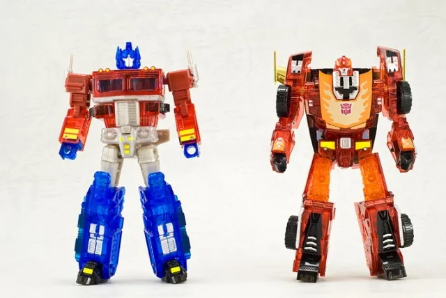 Sons of Cybertron Optimus Prime and Hot Rodimus Set | Transformers Henkei Classics