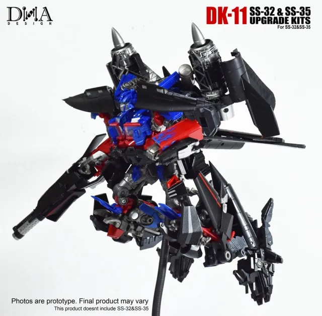 DK-11 Upgrade Kit for Transformers Studio Series SS-32 Optimus Prime and SS-35 Jetfire | Dna Design | Upgrade Kit