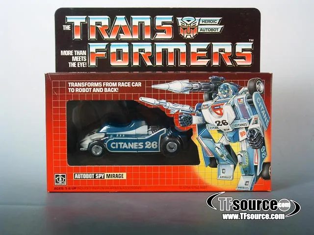 Mirage Transformers G1 | Transformers Generation One