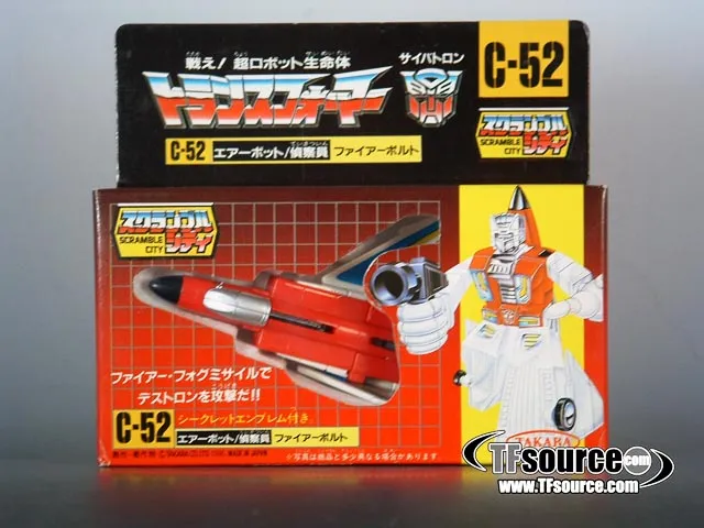 C-52 Fireflight Combiner | Vintage Japanese G1 Transformers