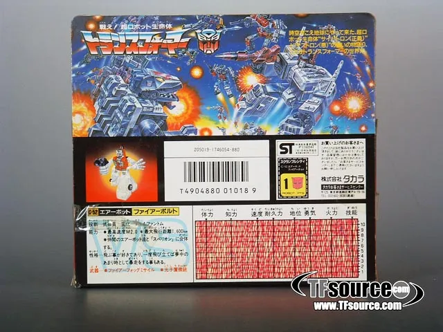 C-52 Fireflight Combiner | Vintage Japanese G1 Transformers