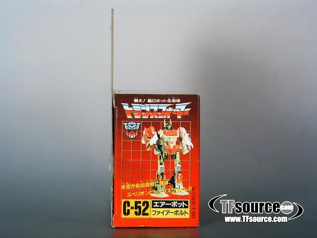 C-52 Fireflight Combiner | Vintage Japanese G1 Transformers