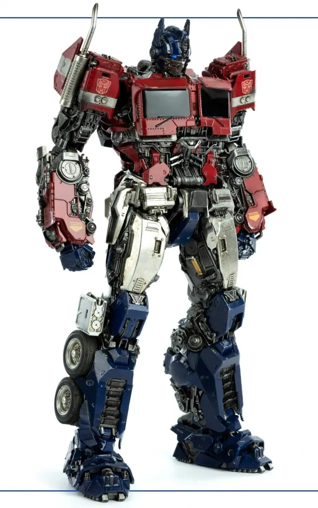 Optimus Prime Collectible Figure DLX Scale Collectible Figure | Transformers: Bumblebee | threezero