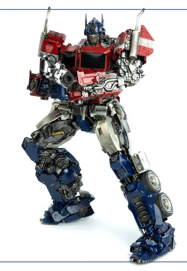 Optimus Prime Collectible Figure DLX Scale Collectible Figure | Transformers: Bumblebee | threezero
