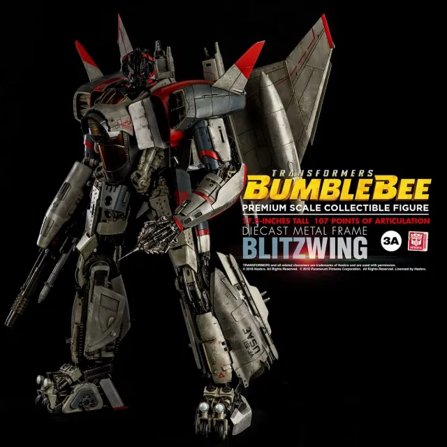 Blitzwing Collectible Figure Premium Scale Collectible Figure | Transformers Transformers: Bumblebee | threezero
