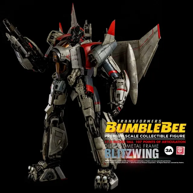Blitzwing Collectible Figure Premium Scale Collectible Figure | Transformers Transformers: Bumblebee | threezero