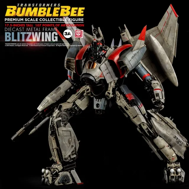 Blitzwing Collectible Figure Premium Scale Collectible Figure | Transformers Transformers: Bumblebee | threezero