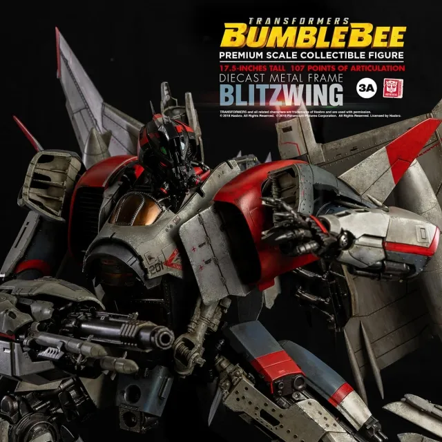 Blitzwing Collectible Figure Premium Scale Collectible Figure | Transformers Transformers: Bumblebee | threezero