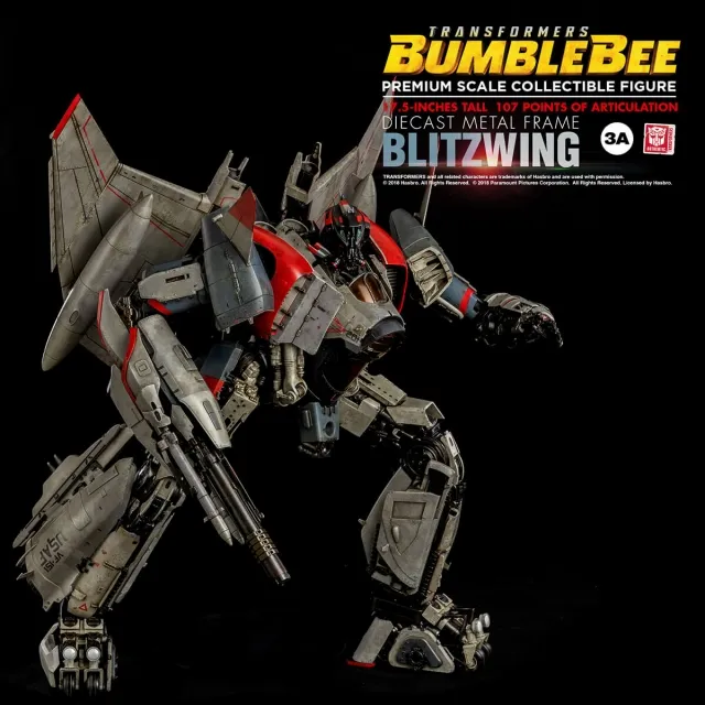Blitzwing Collectible Figure Premium Scale Collectible Figure | Transformers Transformers: Bumblebee | threezero