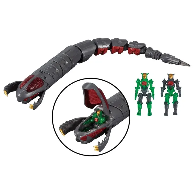 DA-43 Waruder Raider Bug Head and Waruder Suit Dark Cathode Type Exclusive | Diaclone Reboot