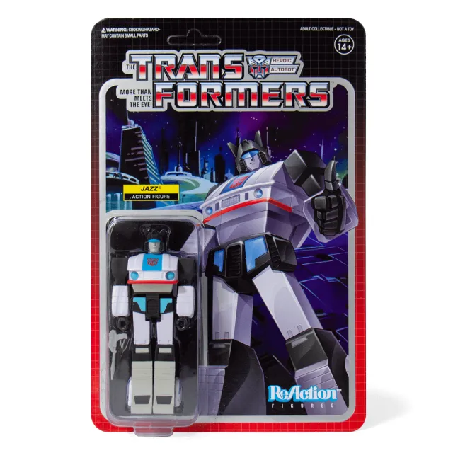 Jazz Figure | Transformers ReAction G1 Generation One