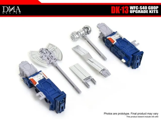 DK-13 Upgrade Kit for Transformers War for Cybertron Siege WFC-S40 Optimus Prime | Dna Design | Upgrade Kit