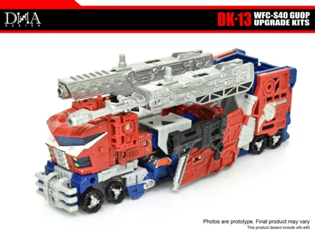 DK-13 Upgrade Kit for Transformers War for Cybertron Siege WFC-S40 Optimus Prime | Dna Design | Upgrade Kit