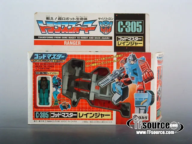 C-305 Ranger Godmasters | Vintage Japanese G1 Transformers