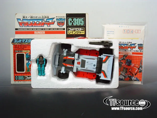 C-305 Ranger Godmasters | Vintage Japanese G1 Transformers