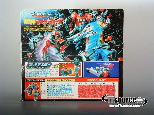 C-305 Ranger Godmasters | Vintage Japanese G1 Transformers