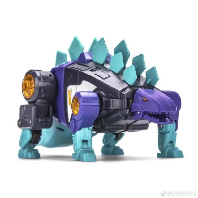 Dino Set of 5 Figures Black Version | DX9 Toys War in Pocket