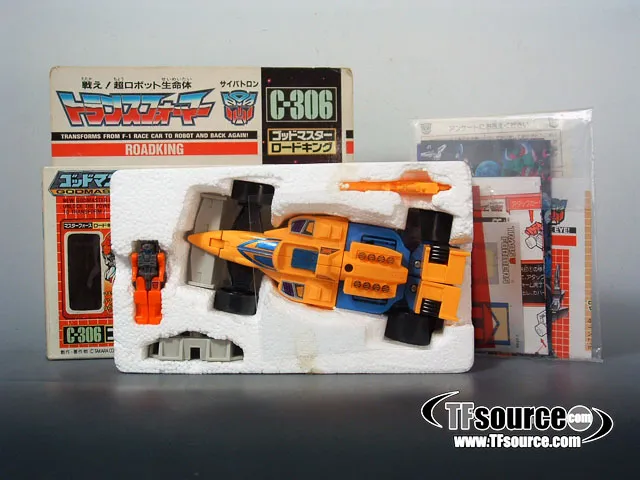 C-306 Road King Slapdash Godmasters | Vintage Japanese G1 Transformers