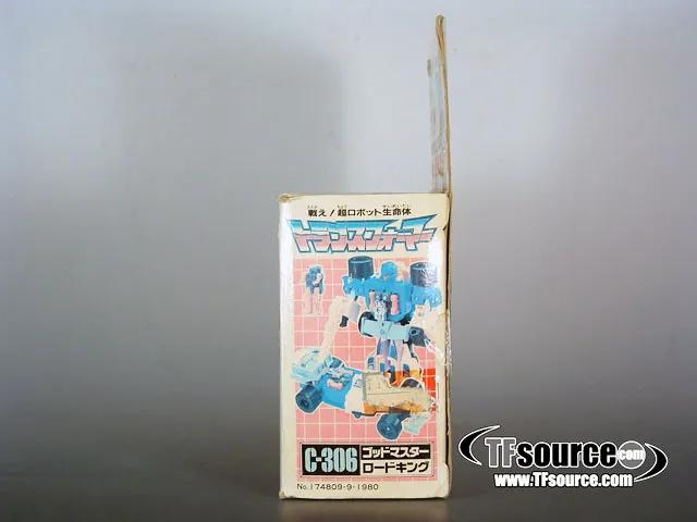 C-306 Road King Slapdash Godmasters | Vintage Japanese G1 Transformers