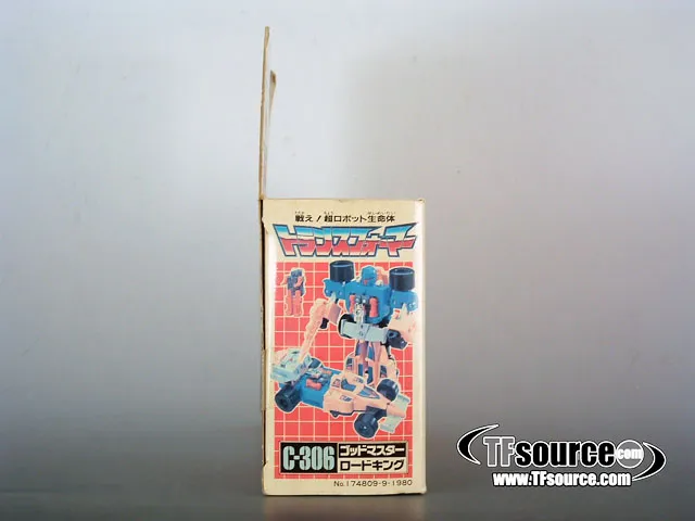 C-306 Road King Slapdash Godmasters | Vintage Japanese G1 Transformers