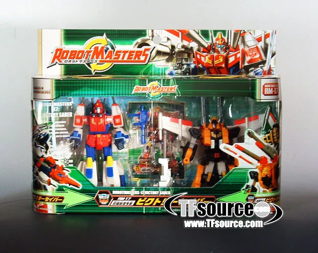 RM-17 Star Saber and Victory Leo Set | Transformers Robot Masters