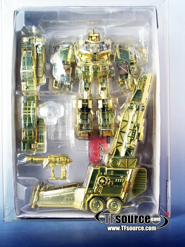 Galaxy Convoy Gold Lucky Draw AFA 90 | Transformers Galaxy Force Cybertron