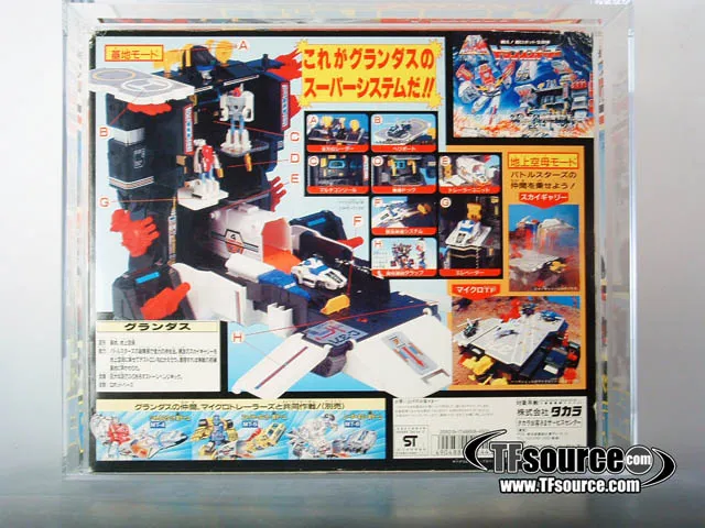C-371 Grandus AFA 80 | Vintage Japanese G1 Transformers