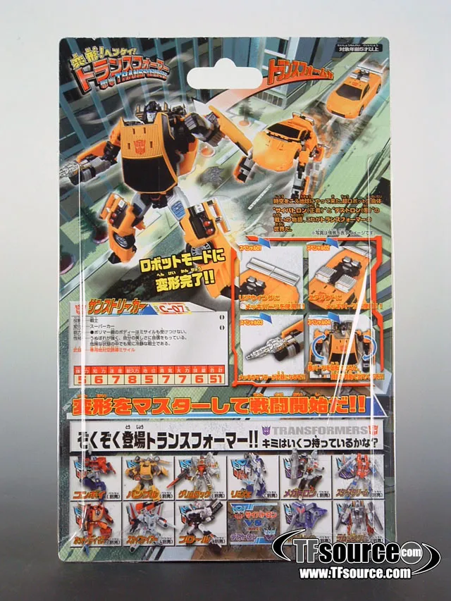 C-07 Sunstreaker | Transformers Henkei Classics