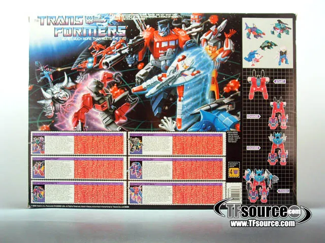 Piranacon Seacons Giftset Combiner Vintage Transformers G1