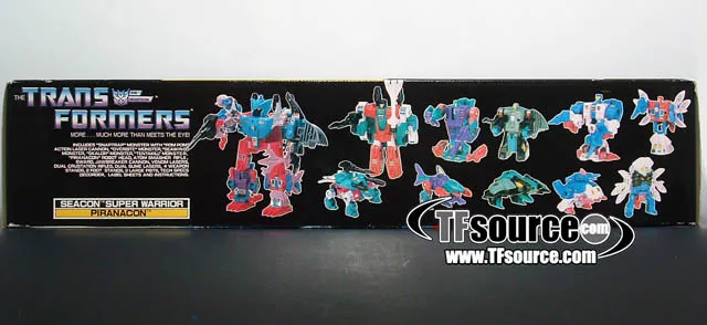 Piranacon Seacons Giftset Combiner Vintage Transformers G1