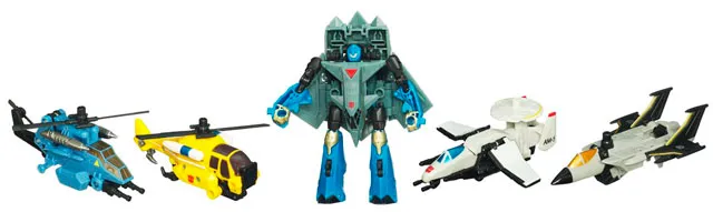 Skyburst with Aerialbots Commander 5-Pack | Transformers Generations Power Core Combiners