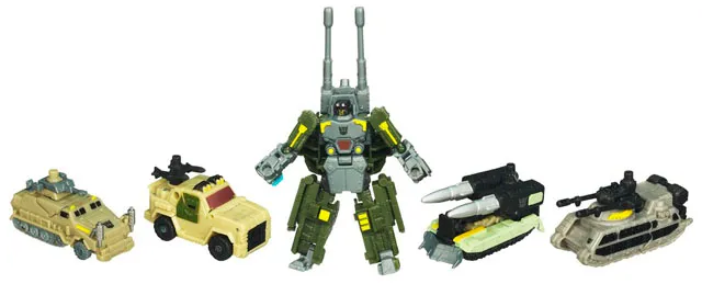 Bombshock with Combaticons Commander 5-Pack | Transformers Generations Power Core Combiners
