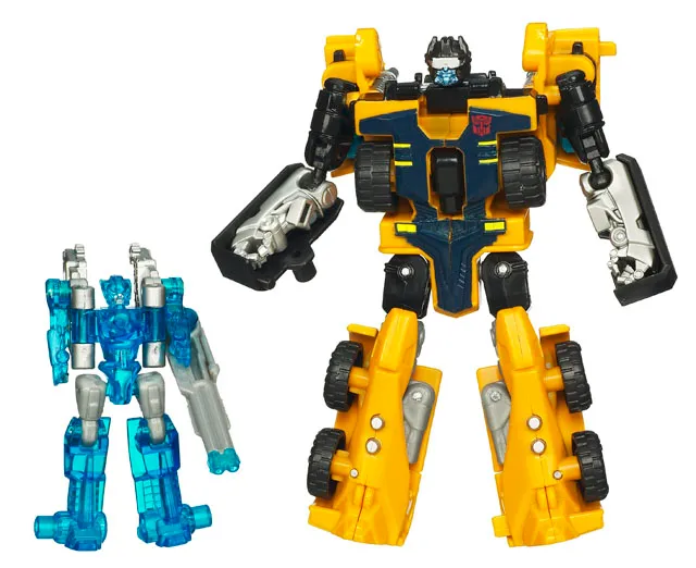 Huffer with Caliburst Commander 2-Pack | Transformers Generations Power Core Combiners