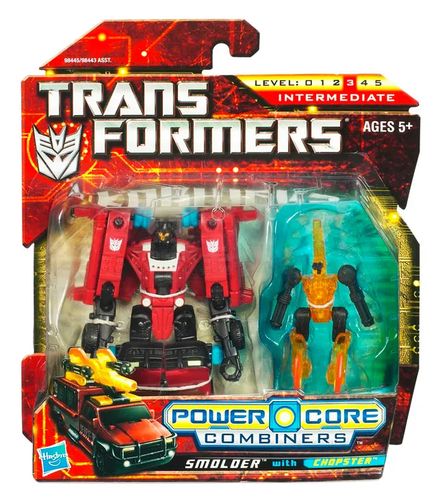 Smolder with Chopster Commander 2-Pack | Transformers Generations Power Core Combiners