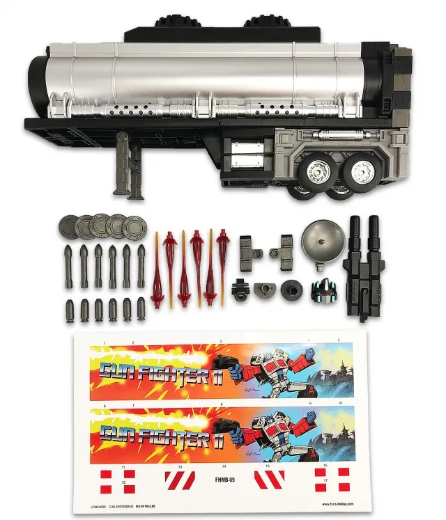 MB-09A Trailer for MB-01 Archenemy | Fans Hobby Master Builder