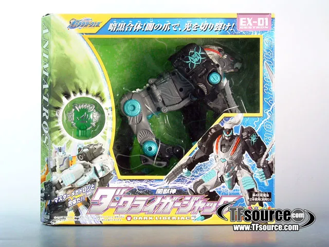 EX-01 Dark Ligerjack Exclusive Voyager Class | Transformers Galaxy Force Cybertron