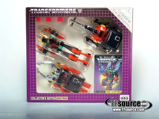 Insecticons Clone Army e-hobby Exclusive | Transformers G1 Collectors Edition