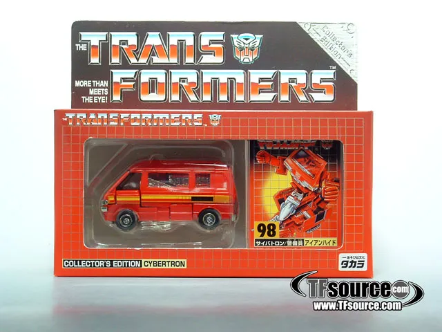98 Ironhide Transformers G1 | Transformers Collectors Edition