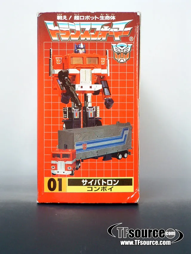 Transformers G1 01 Optimus Prime 15th Anniversary Edition | Transformers G1 Reissues