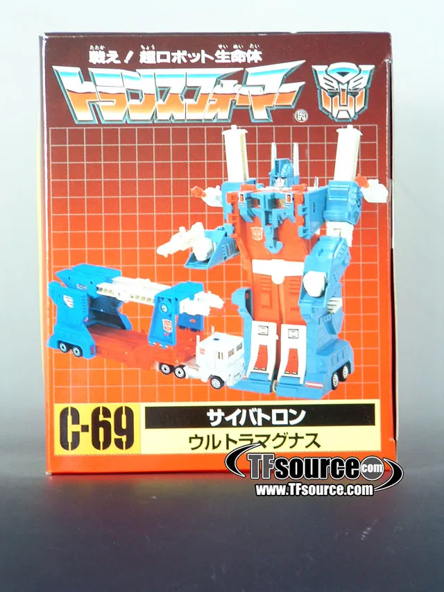 Transformers G1 C-69 Ultra Magnus | Transformers G1 Reissues