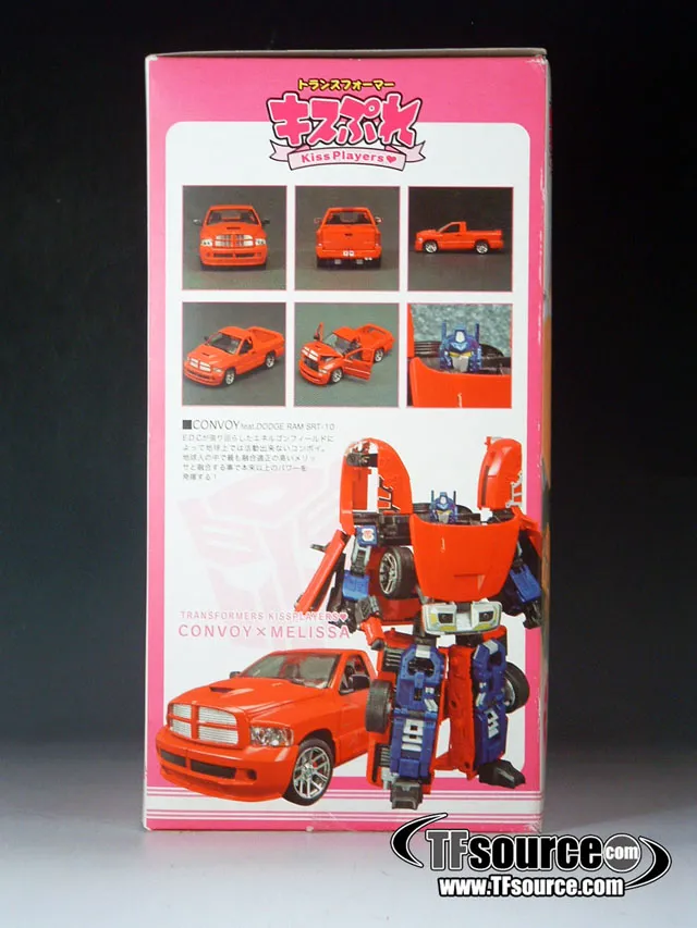 Convoy and Melissa | Dodge Ram | Transformers Kissplayers