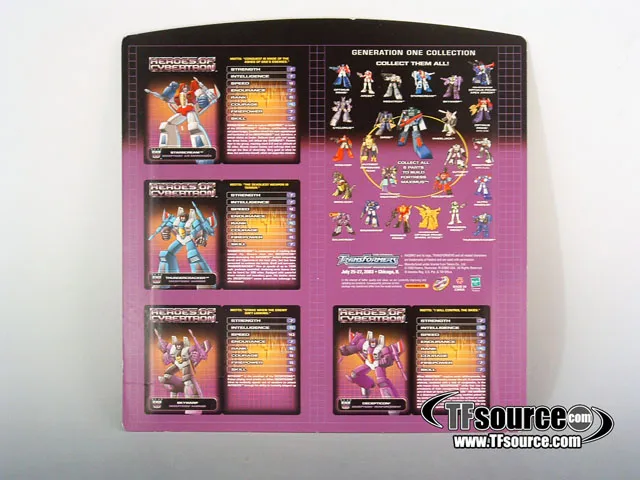 Air Warrior 6-pack OTFCC Exclusive | Transformers HOC Heroes of Cybertron Official Transformers Collectors Convention